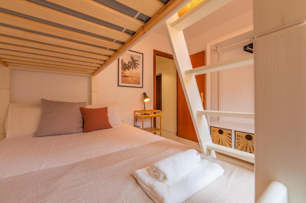 Apartamento 1a Linea Playa, Balcon & Piscina *